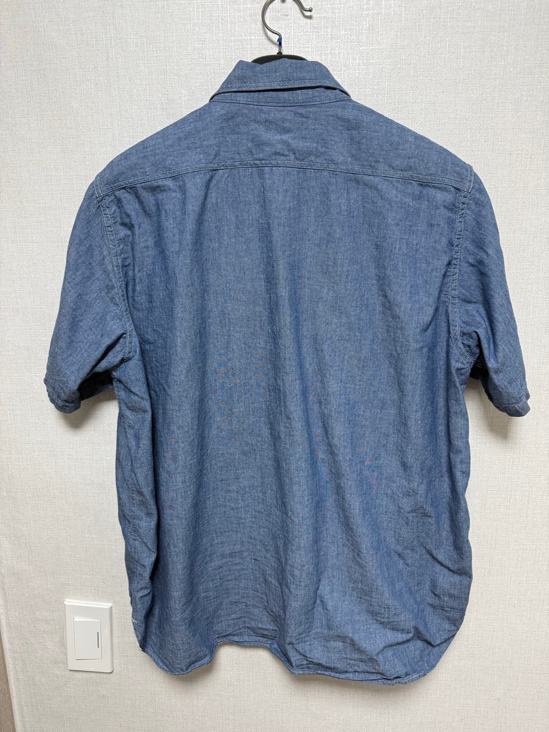 오어슬로우 샴브레이 하프 셔츠4사이즈 (네고x) 상품이미지3