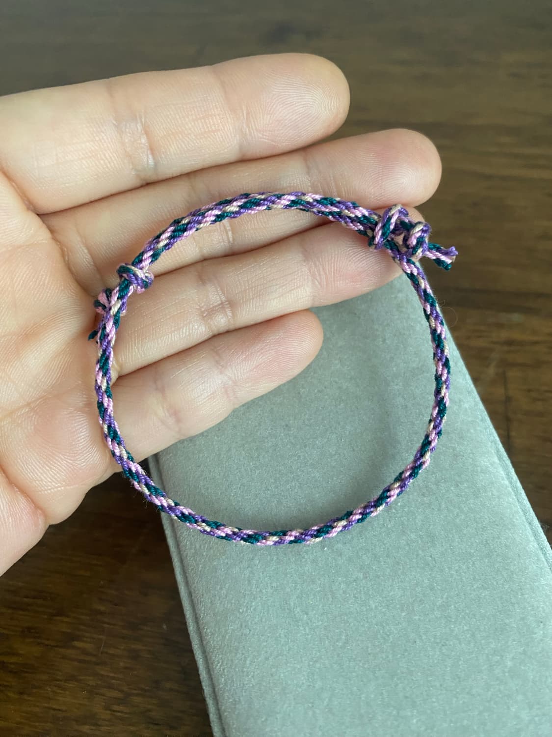 마크라메 유기농코튼 실팔찌 세트(M) 상품이미지8