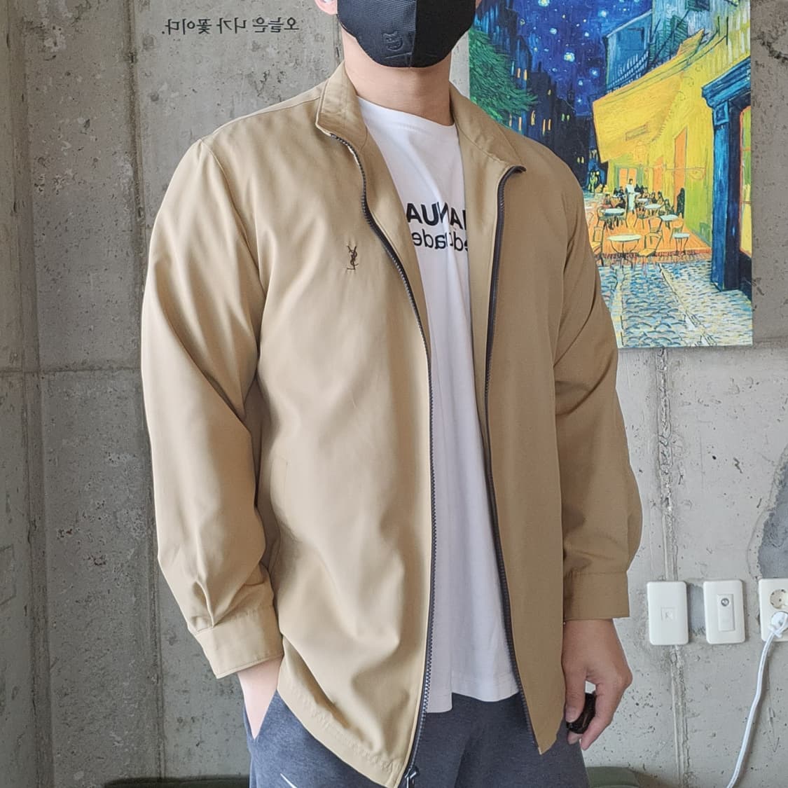 입생로랑 블루종 자켓(내피포함) 상품이미지3