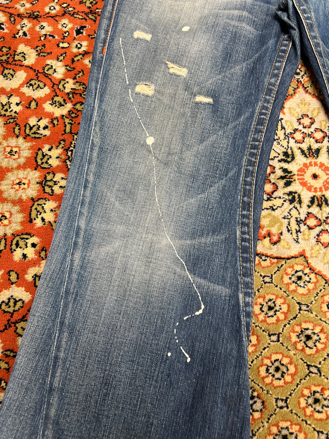 [34] 트루릴리전 빈티지 조이 커스텀 부츠컷 데님팬츠 상품이미지3