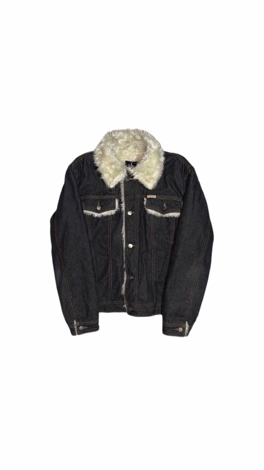Calvin Klein Fur Denim Jacket 상품이미지2