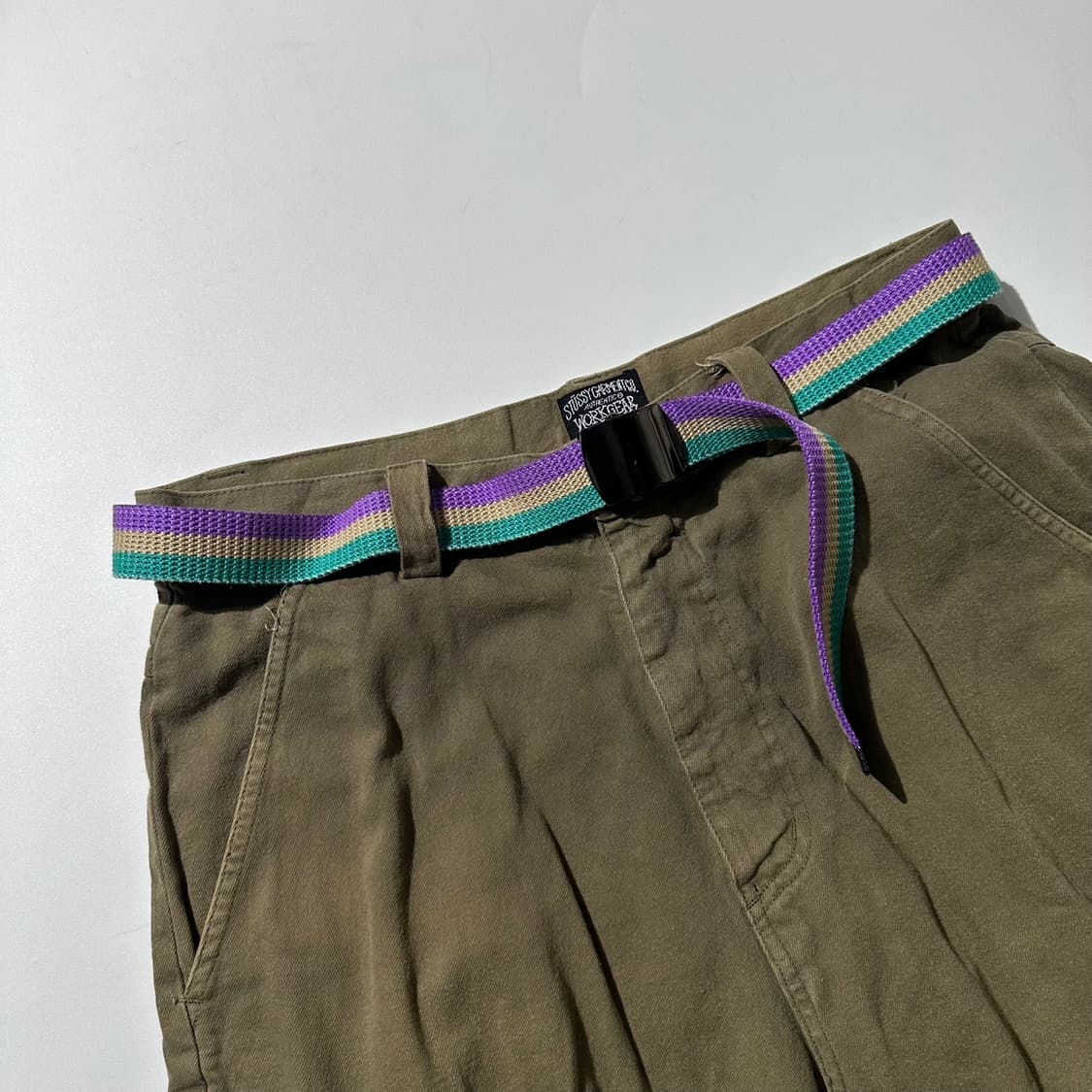 스투시 00‘s USA 워크 기어 카고 하프 팬츠 반바지 상품이미지3