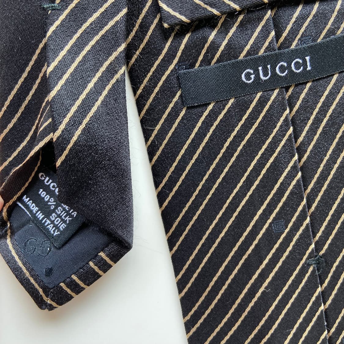 구찌(GUCCI) G모노그램 명품 정품 넥타이 상품이미지6