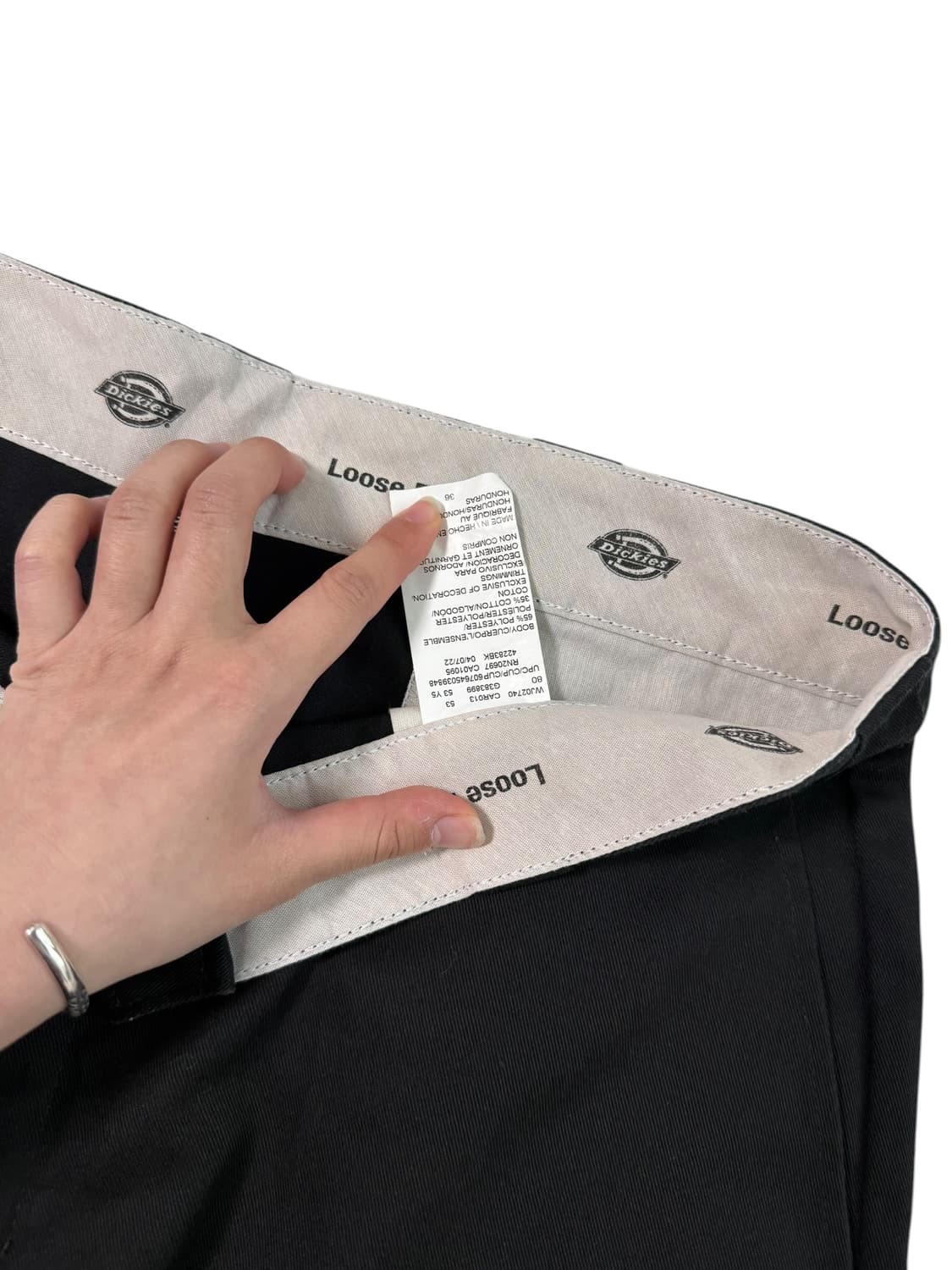 디키즈 블랙 버뮤다 팬츠 상품이미지6