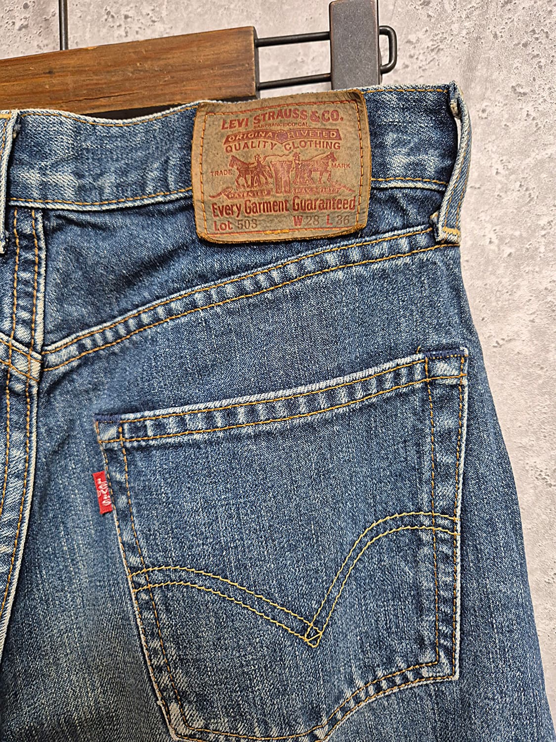 LEVIS 503 리바이스 셀비지 (28) 상품이미지6