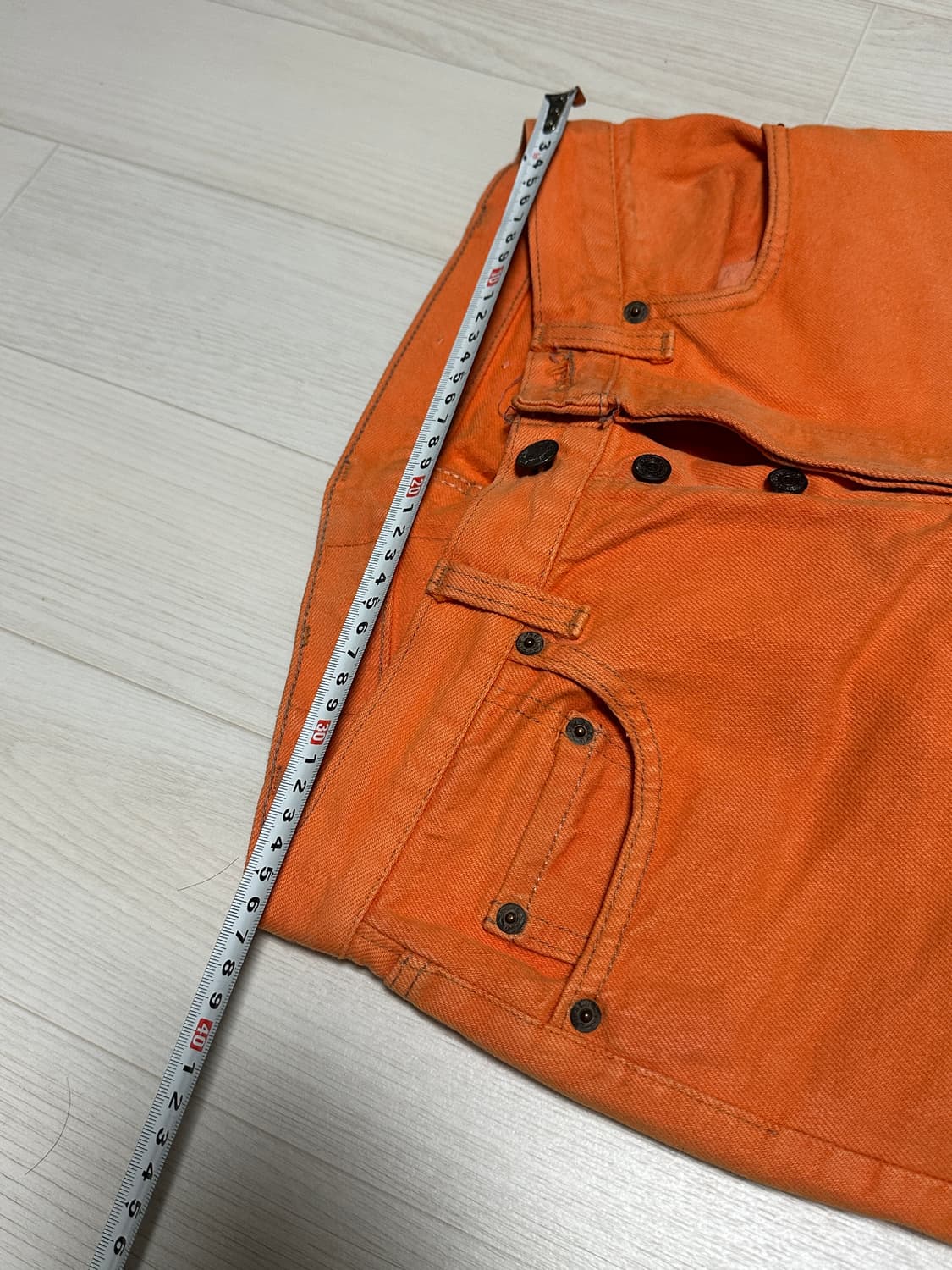 리바이스 빈티지 오렌지 진 트라우저 상품이미지5