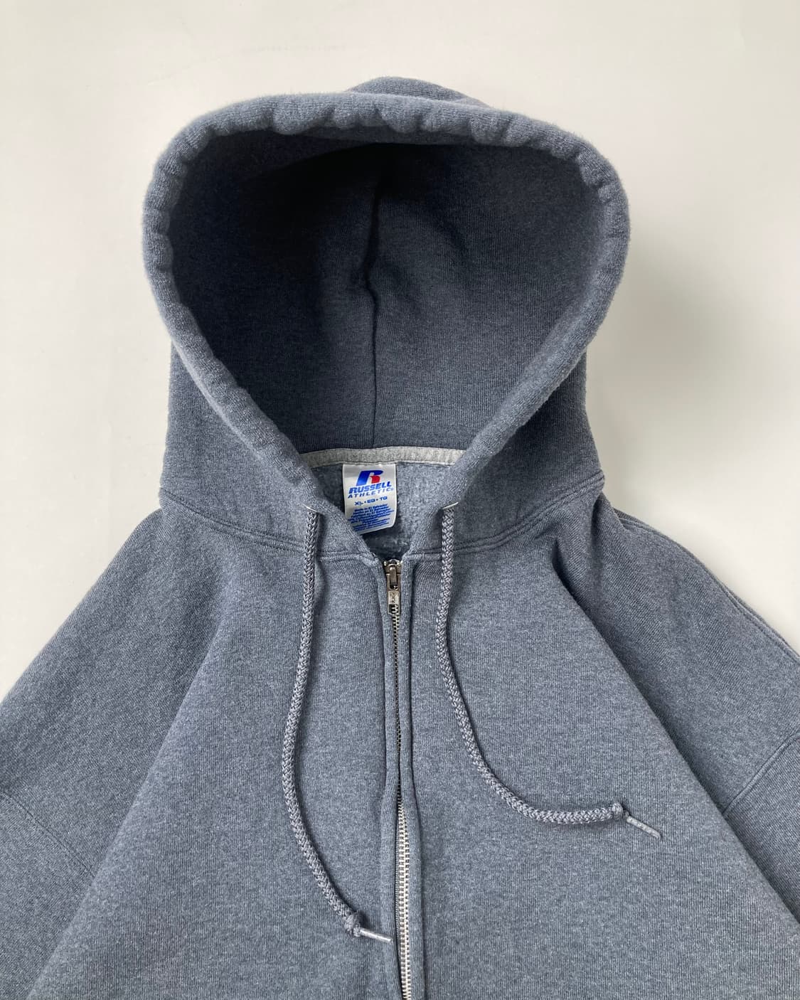 00s Russell Zip Up Hoodie (charcoal) 상품이미지6
