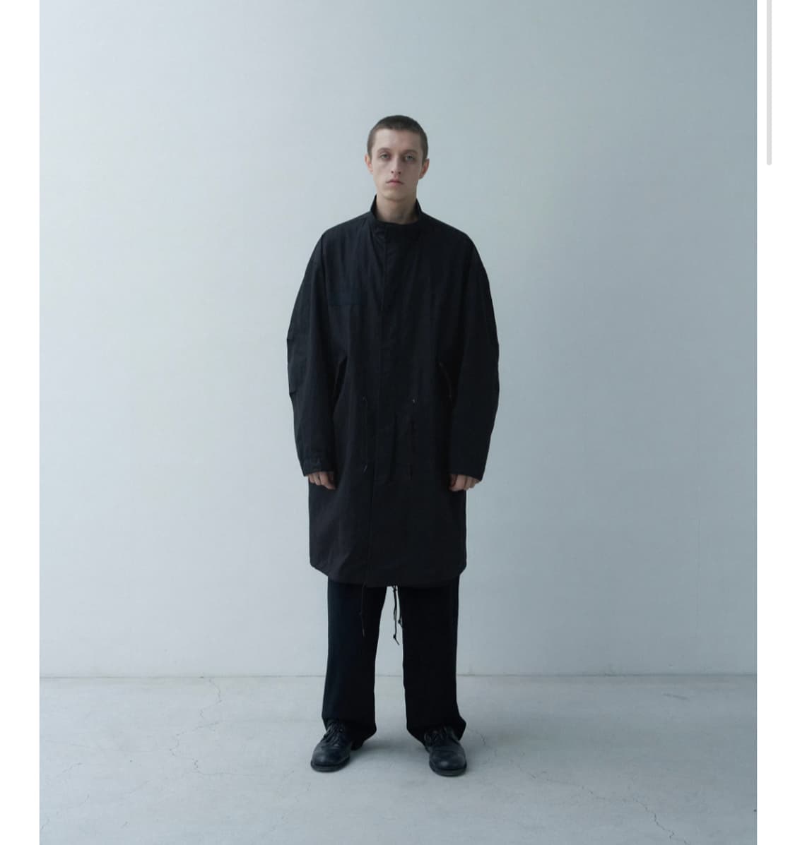 [2] 스틸네스 m65 피쉬테일 파카 블랙 / 밀리터리 개파카 모즈 코트 상품이미지6