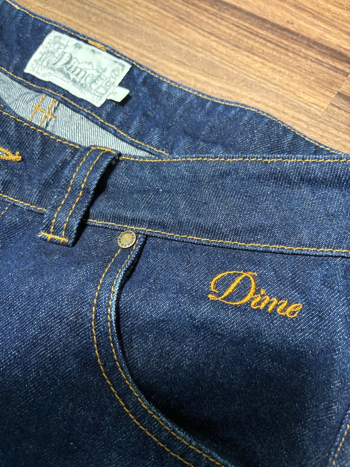 dime 인디고 데님 팬츠 상품이미지3