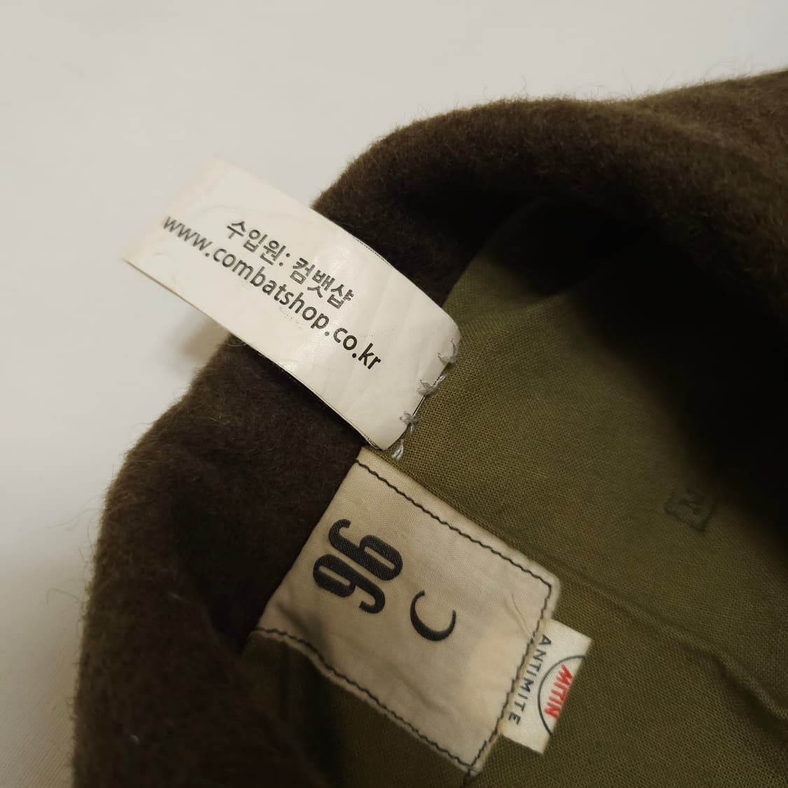WW2 1966 프랑스 장교 코트 상품이미지5