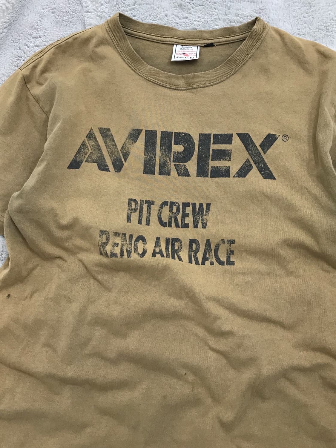 < Avirex Damage Logo T-shirt > 상품이미지9