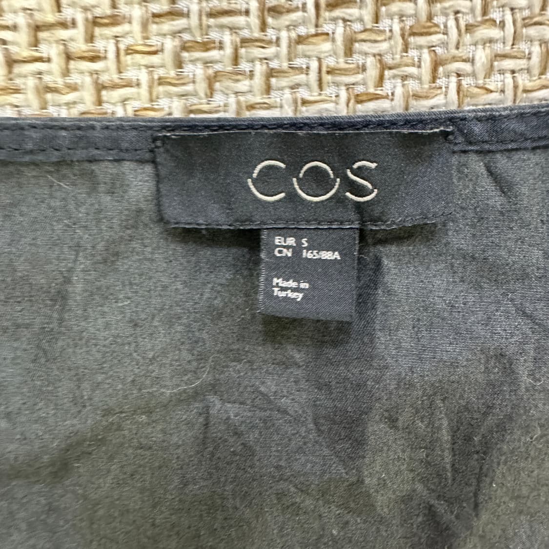 S  코스 벨티드 블랙 원피스 0420D 상품이미지2