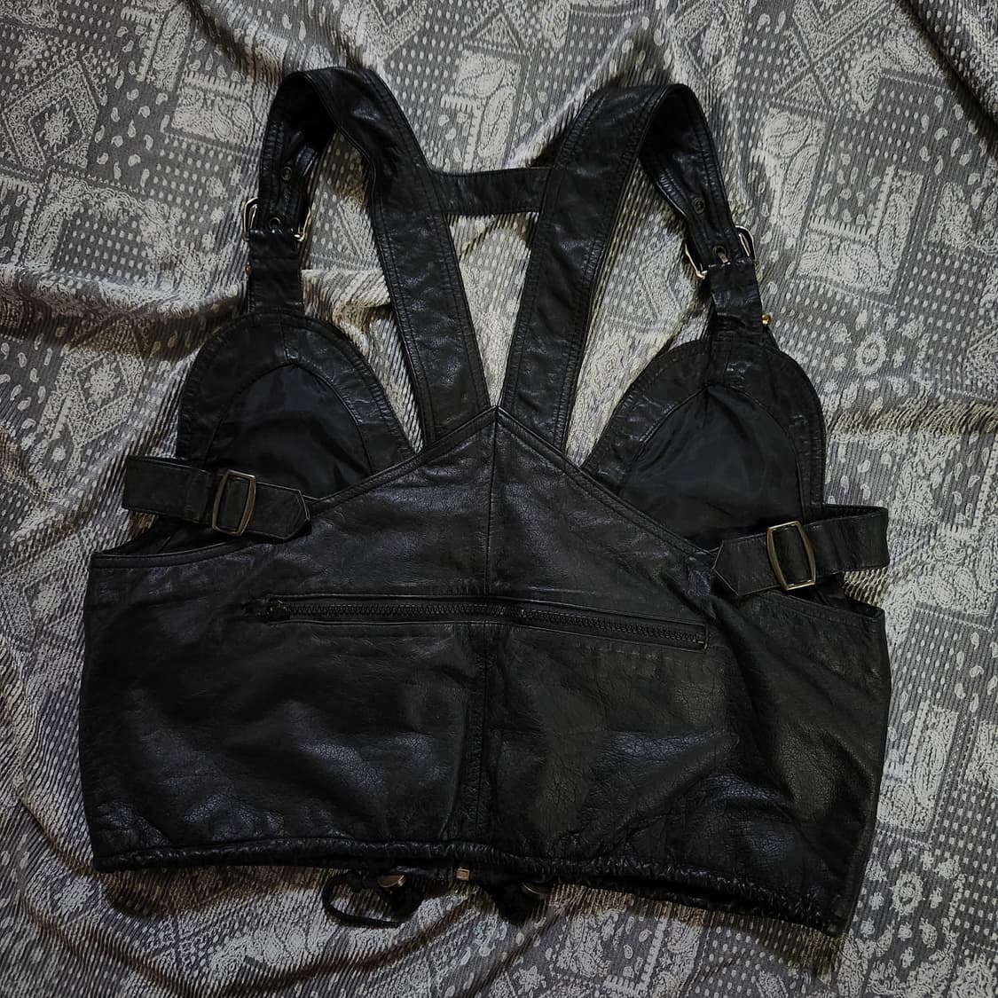 빈티지 레더 베스트 /r13/언더마이카/크롬하츠/erd/언더커버/넘버나인 상품이미지6