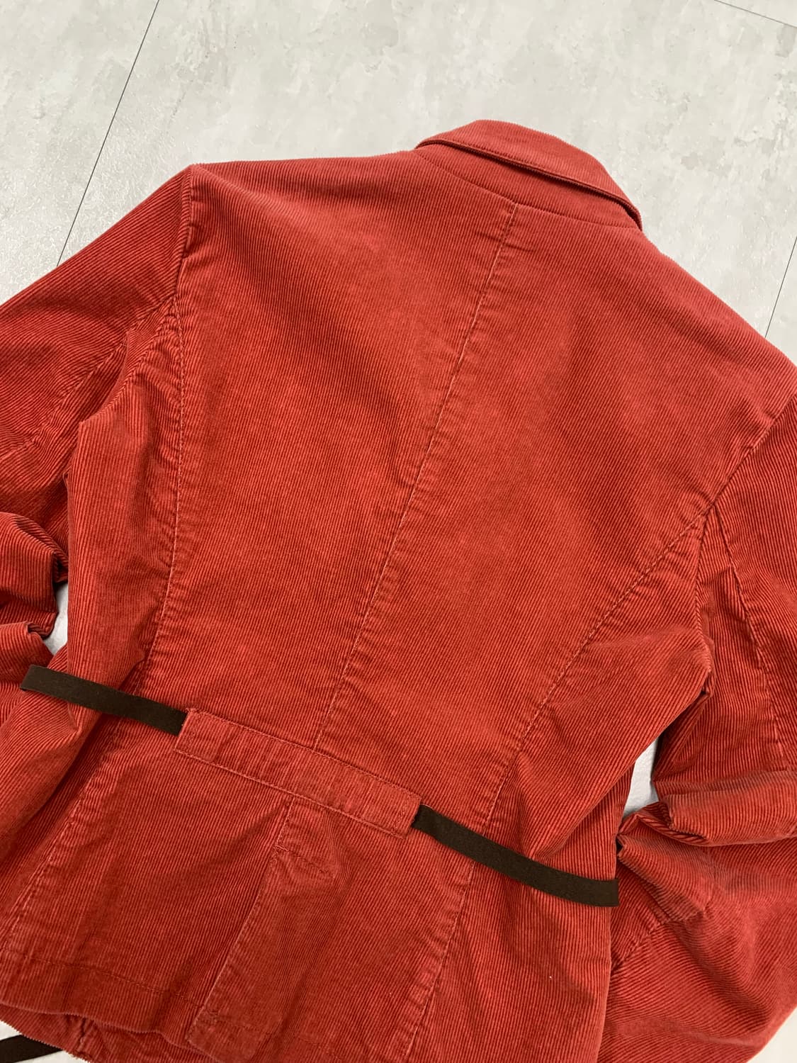 폴로 진스 다홍 코듀로이 여성 블레이저 #333 상품이미지6