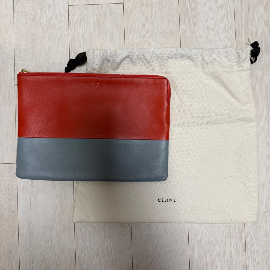 올드 셀린느 투톤 클러치 상품이미지1