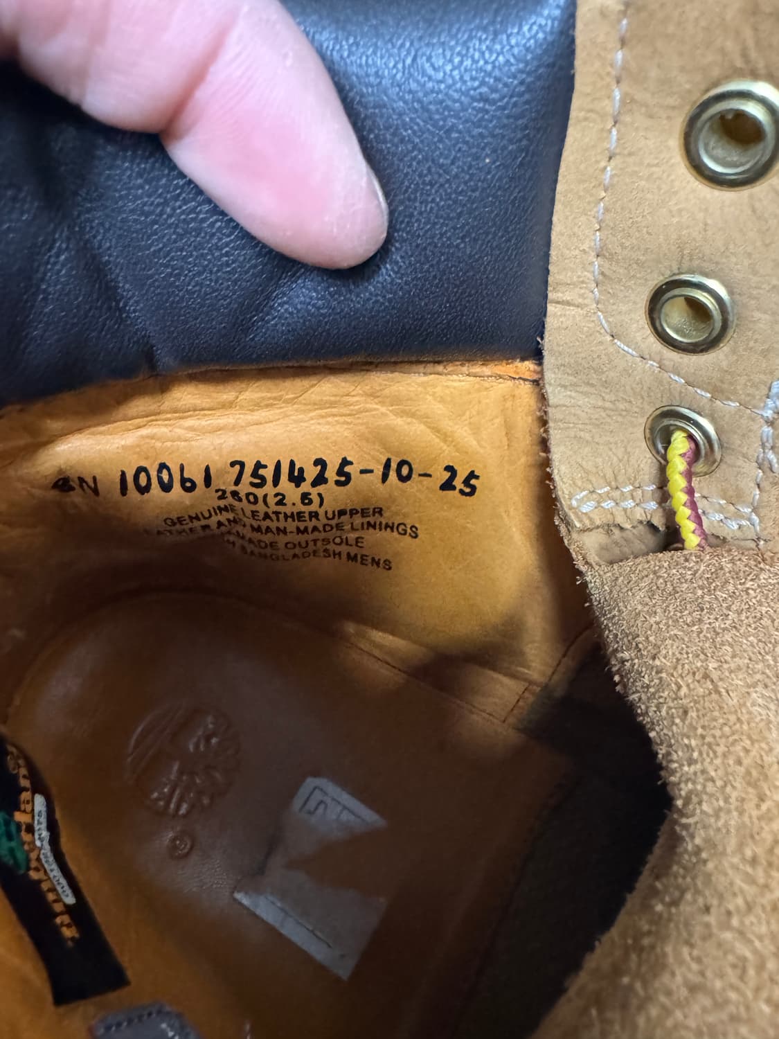 팀버랜드 6인치 프리미엄 워터프루프 위트 누벅 와이드 상품이미지6