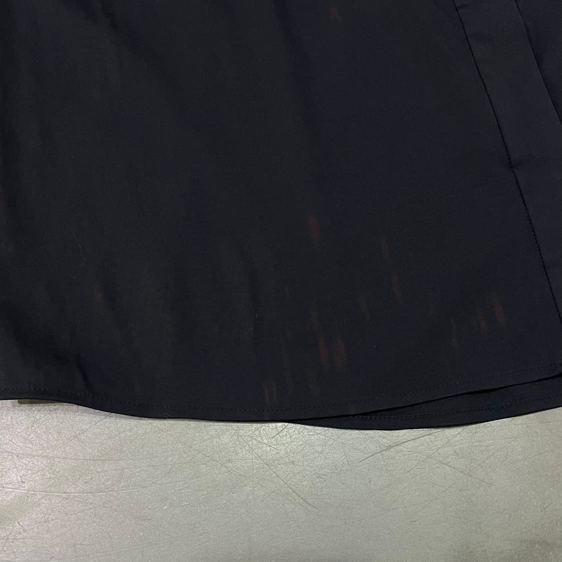  띠어리 히든버튼 배색 하프 원피스 y16092 상품이미지5