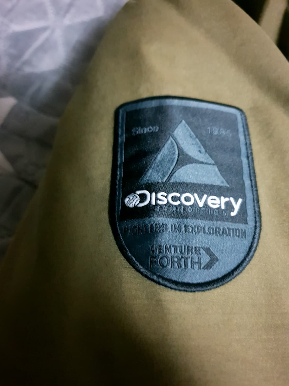 디스커버리 구스다운 롱패딩 파카 카키 (L) 상품이미지3