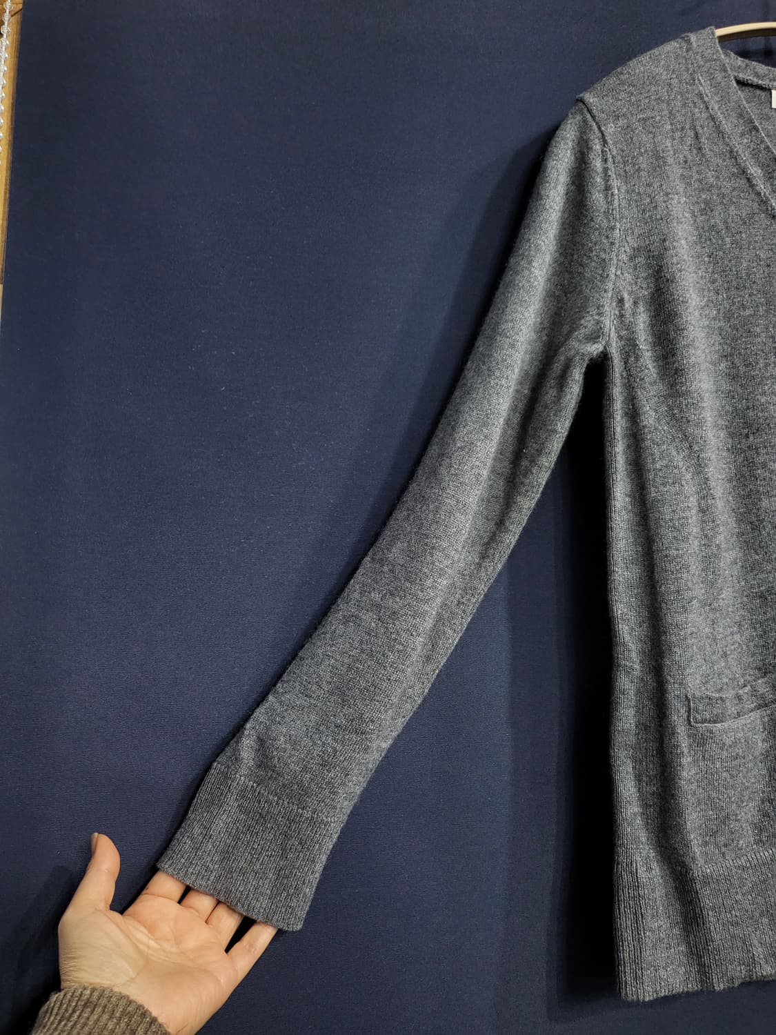 스튜디오 캐시미어100%가디건 상품이미지3