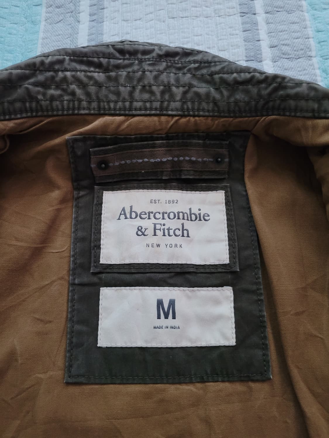 아베크롬비 Abercrombie 빈티지워싱 밀리터리 필드야상자켓 M 상품이미지8