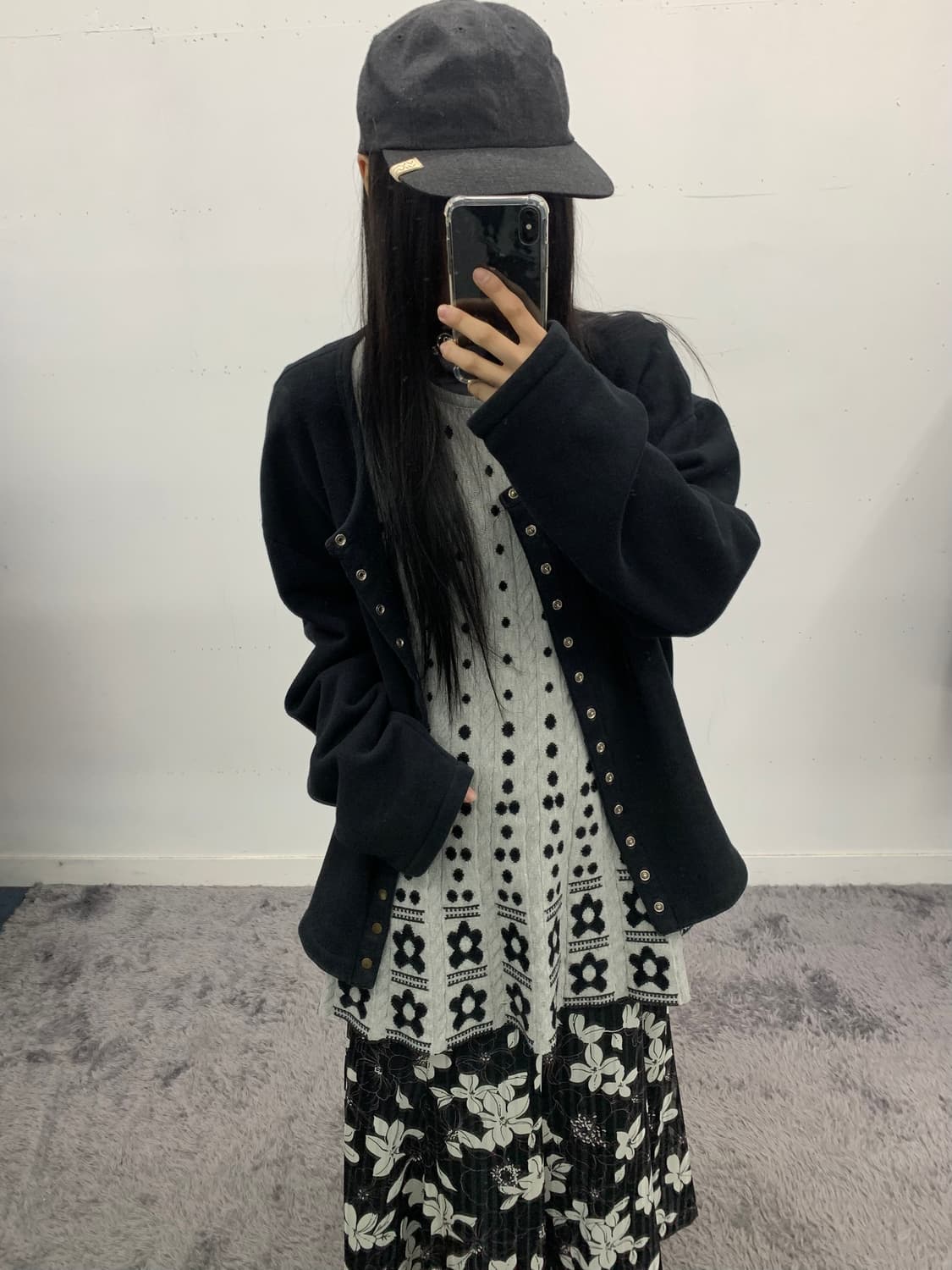 205zero 도트 니트 원피스 상품이미지4