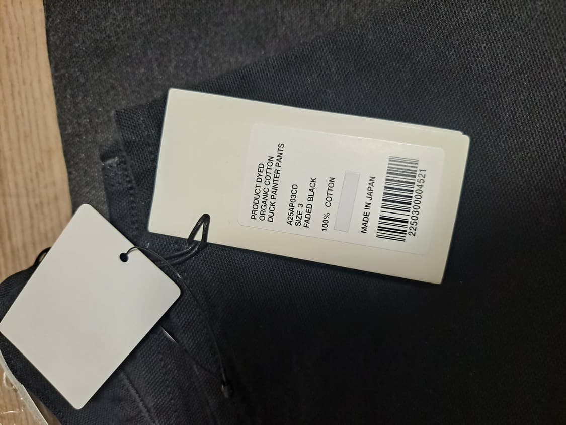 오라리 덕 페인터 팬츠 3사이즈 상품이미지2