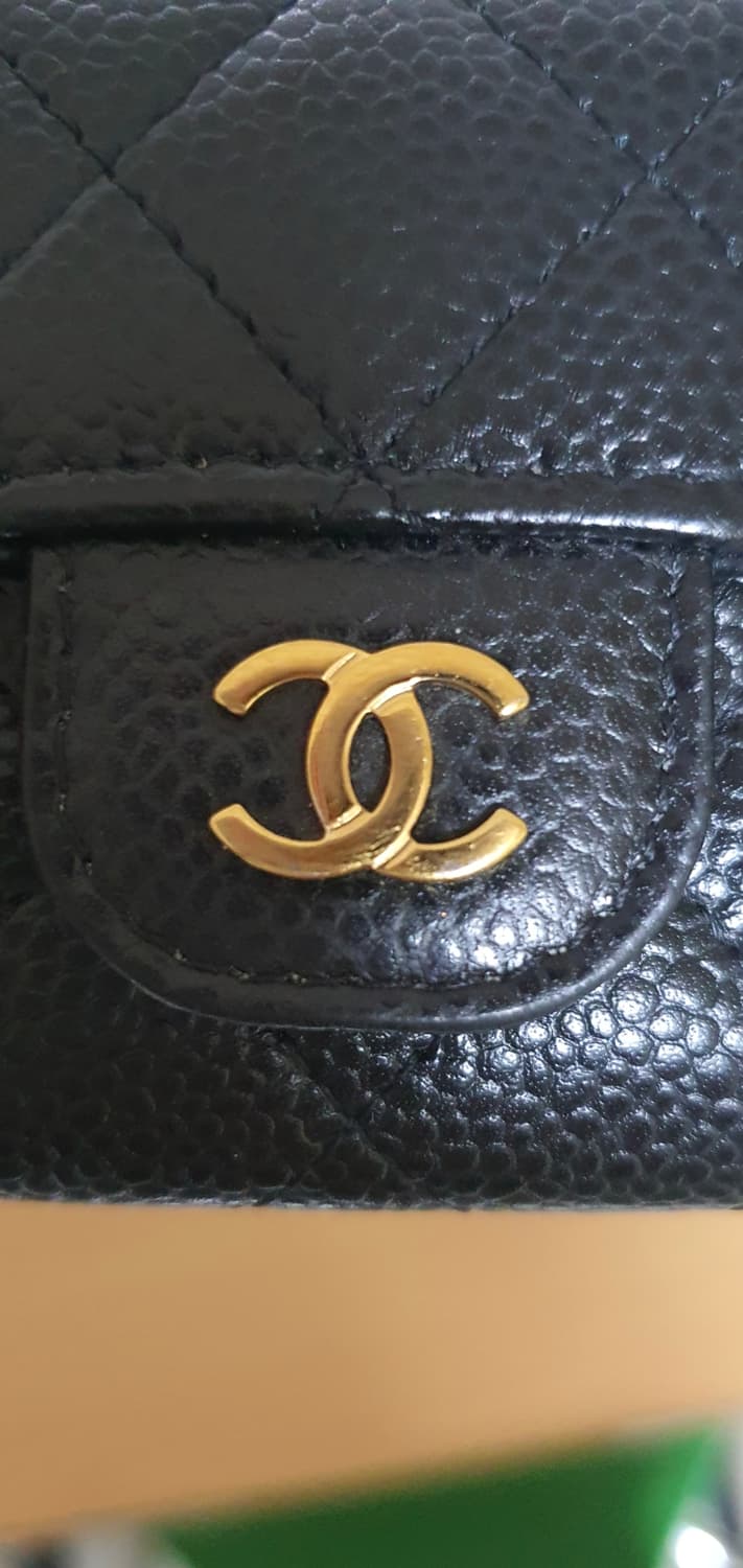 샤넬 캐비어 클똑 카드지갑/지갑 새상품급 정품(감정O) 상품이미지4