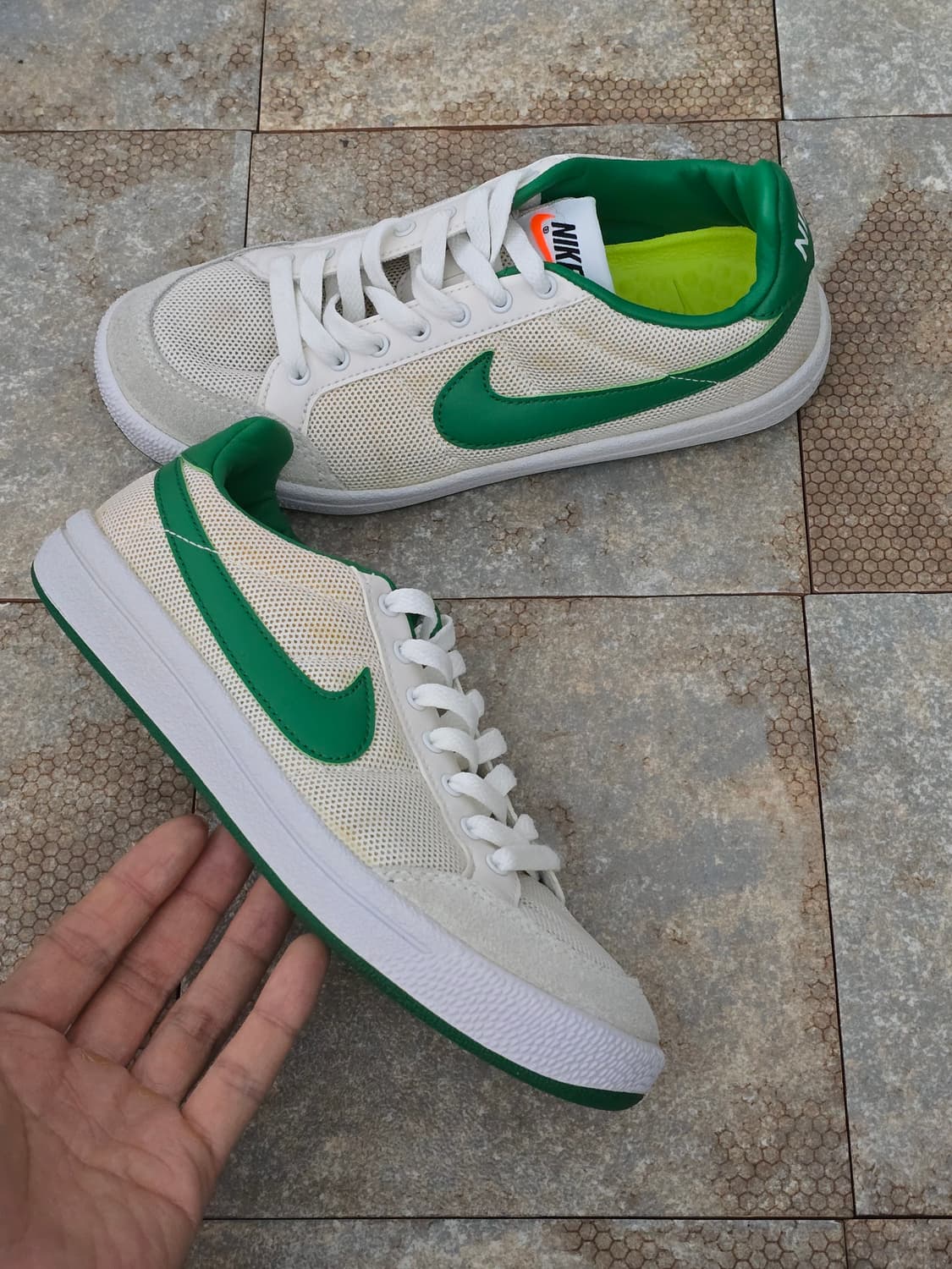 (235)나이키 메도우 txt 화이트 그린  상품이미지6