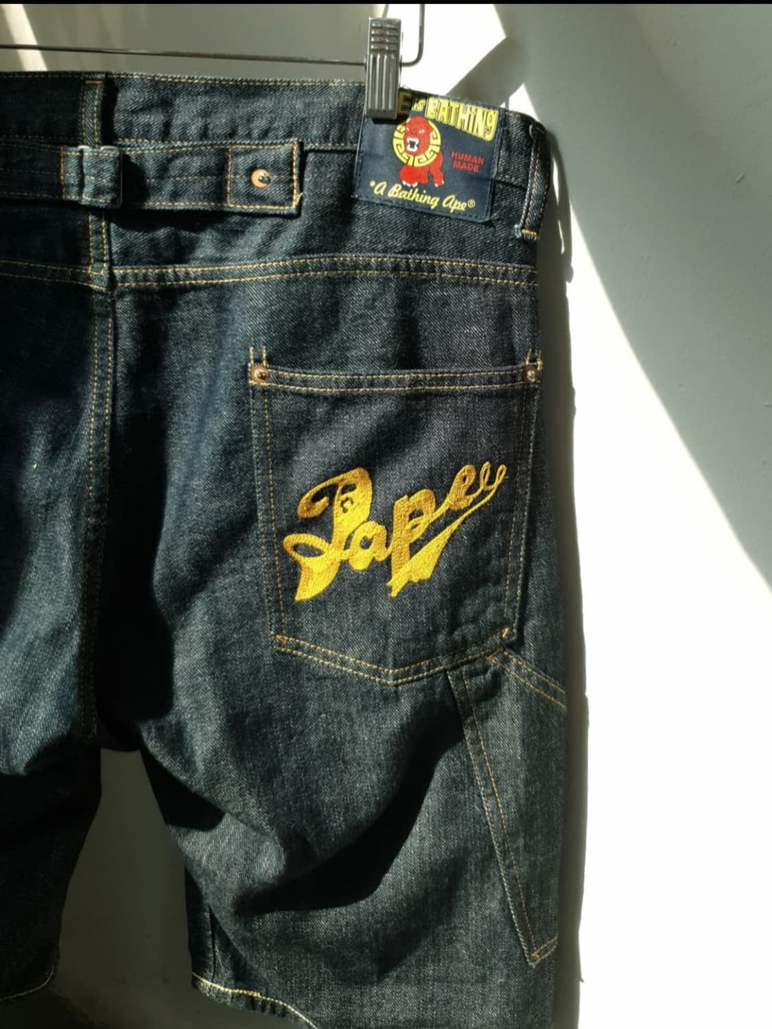 베이프 Bape 데님 팬츠 상품이미지3