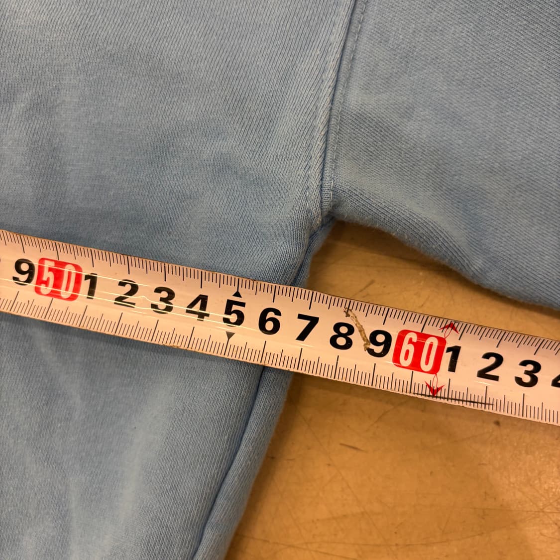 키르시 스카이블루 빅로고 후드티 상품이미지5