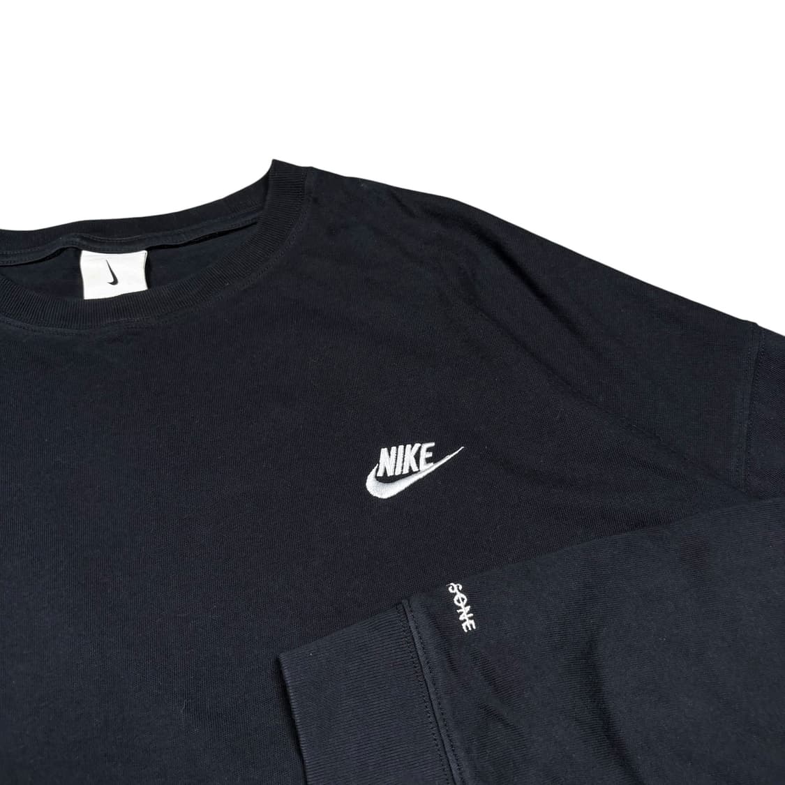 나이키X피스마이너스원 블랙 롱 슬리브 상품이미지4