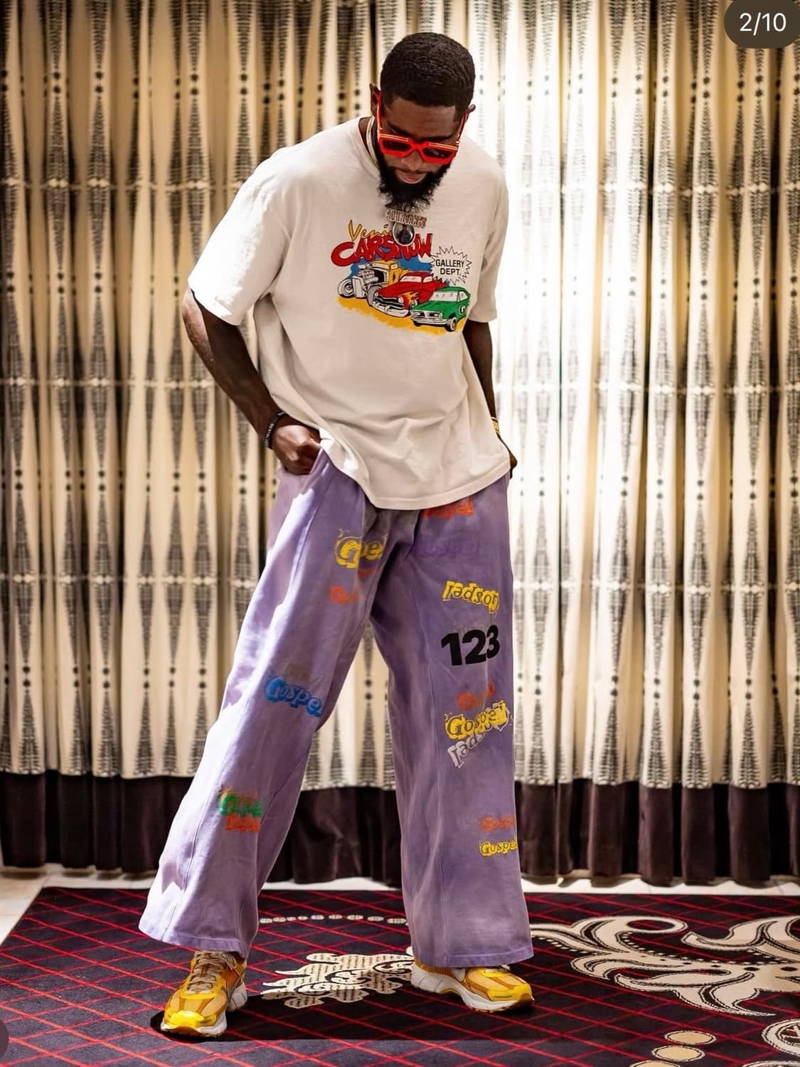 RRR123(리빙톤 르아 레비스123) 스웻팬츠 새상품 상품이미지3