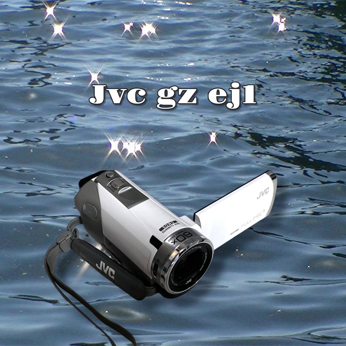 할인가 / jvc gz ej1 빈티지 캠코더 화이트w 상품이미지1