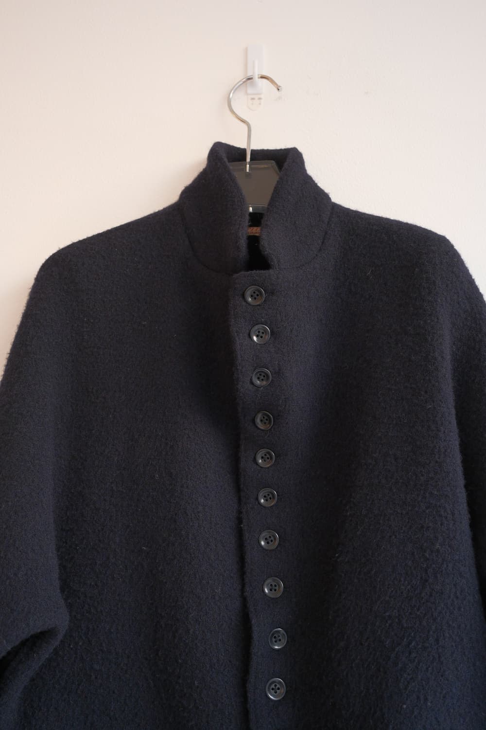 Dolman sleeve button wool jacket  상품이미지7