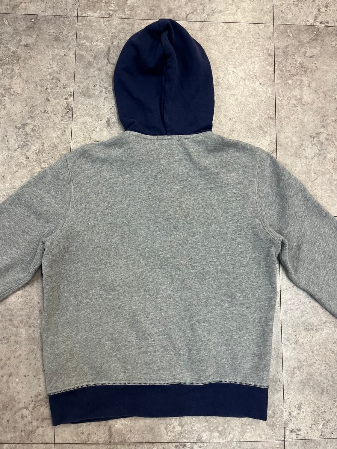 폴로 랄프로렌 배색 후드집업 그레이 L #csz2589 상품이미지7