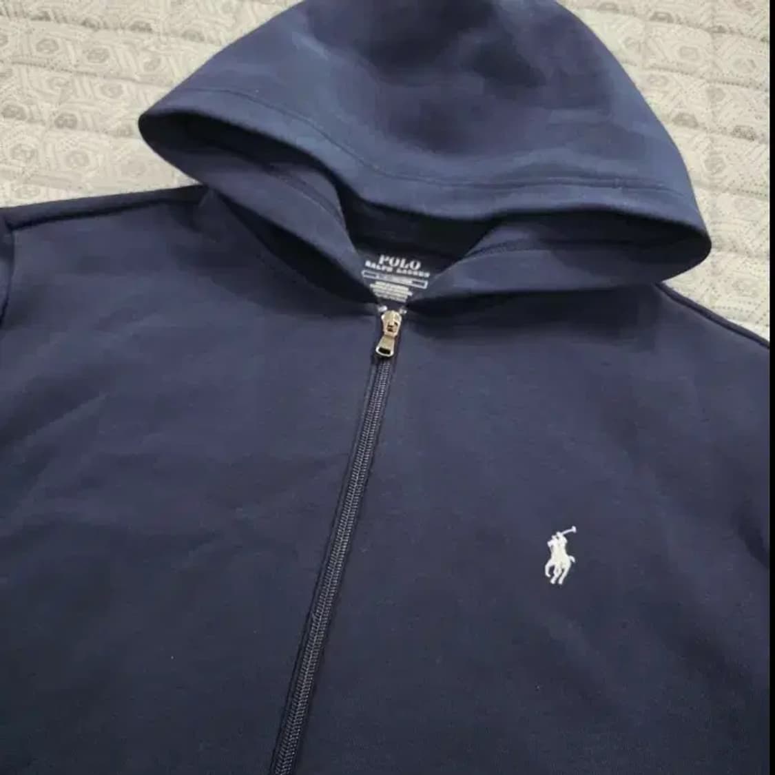폴로 랄프로렌 네이비 후드 집업 100 상품이미지4