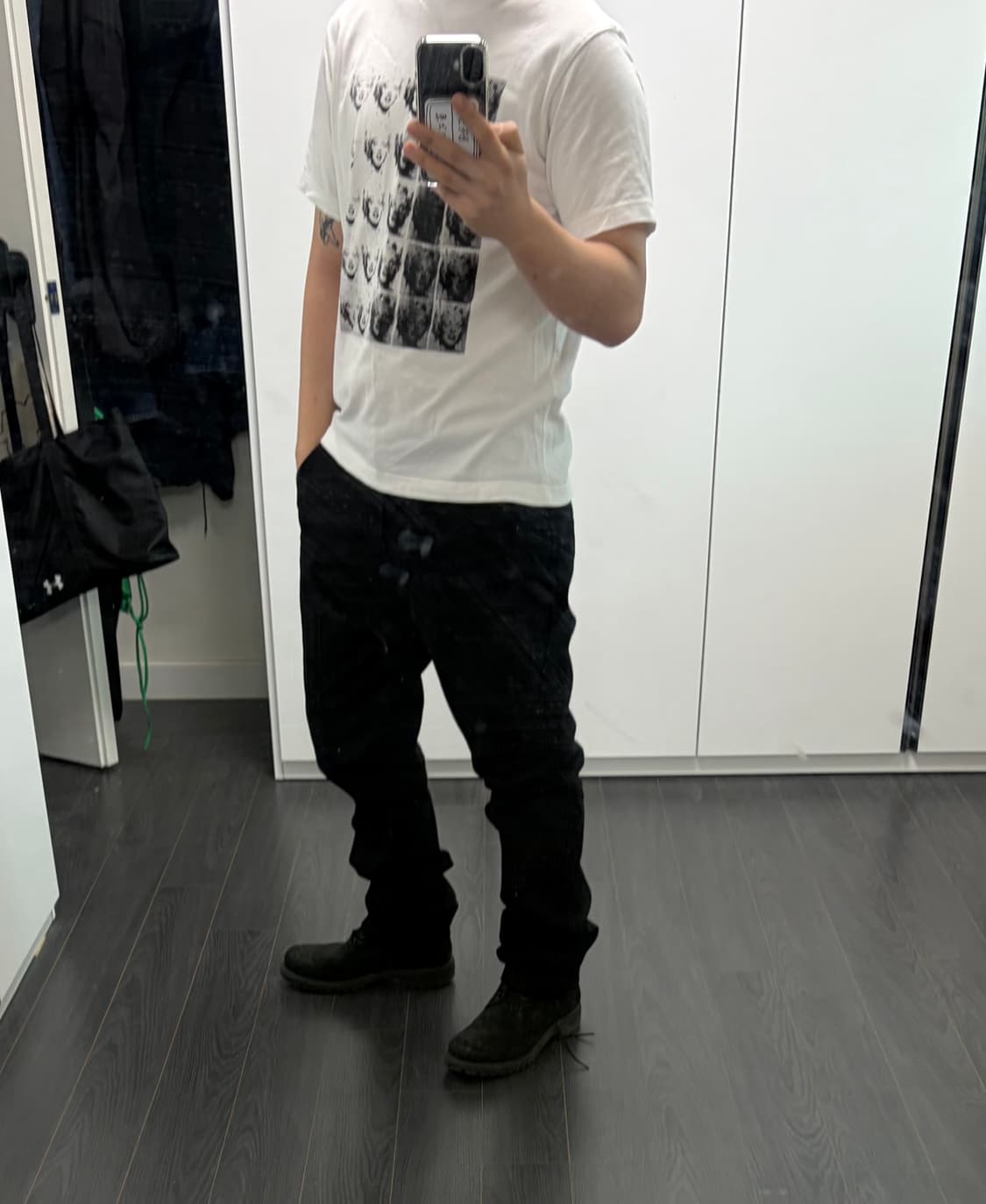 플라스틱프로덕트 wallet raw denim 상품이미지1