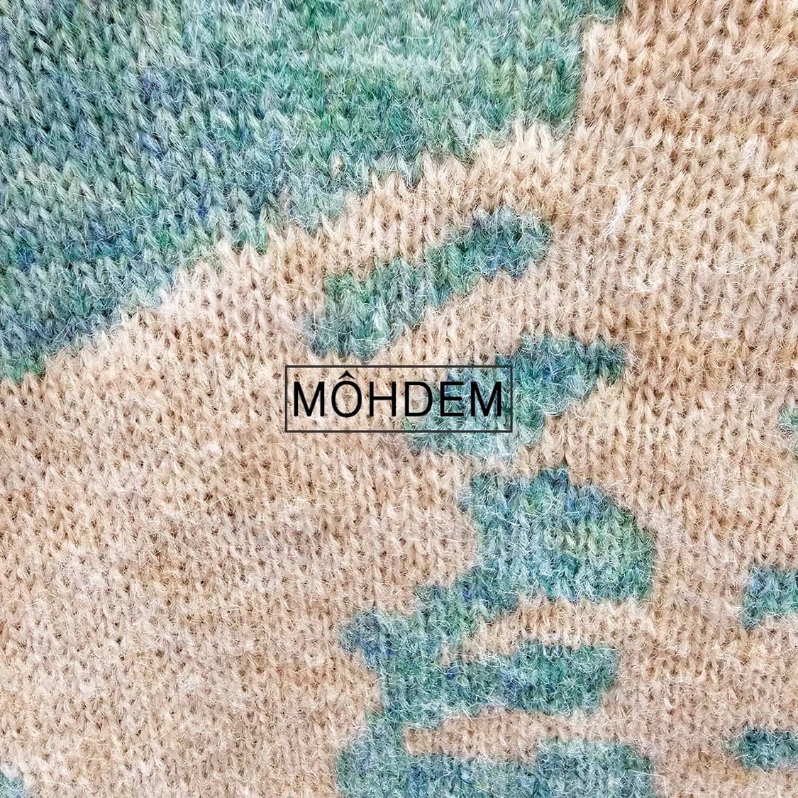 [premium] 본 스컬 가디건 그린 상품이미지3