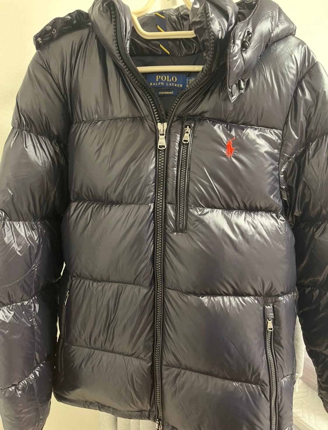 폴로 유광 패딩 S사이즈 25FW 상품이미지2