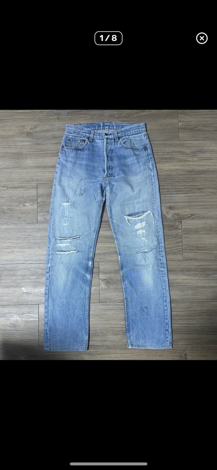 80s usa 리바이스 501데님팬츠 상품이미지1