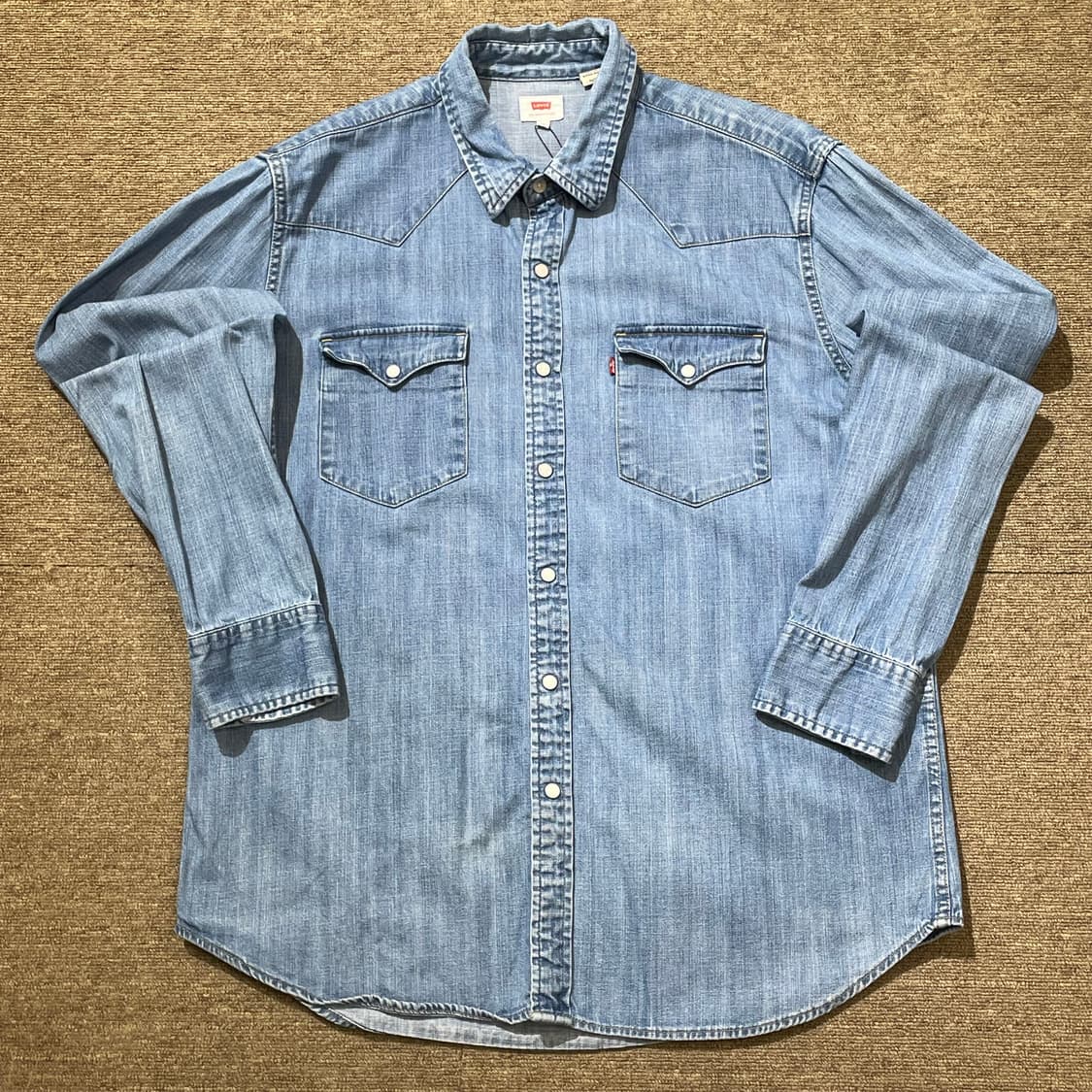 (XL) Levi's 리바이스 코튼 데님 셔츠 상품이미지3