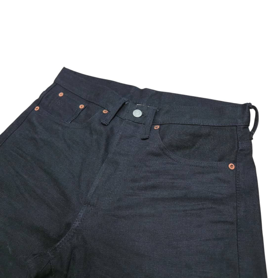 [29x30] RRL 더블알엘 빈티지 파이브포켓 데님 팬츠 블랙 온 블랙 상품이미지4