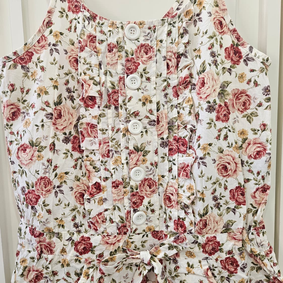 플라워 패턴 롬퍼 점프수트 상품이미지3