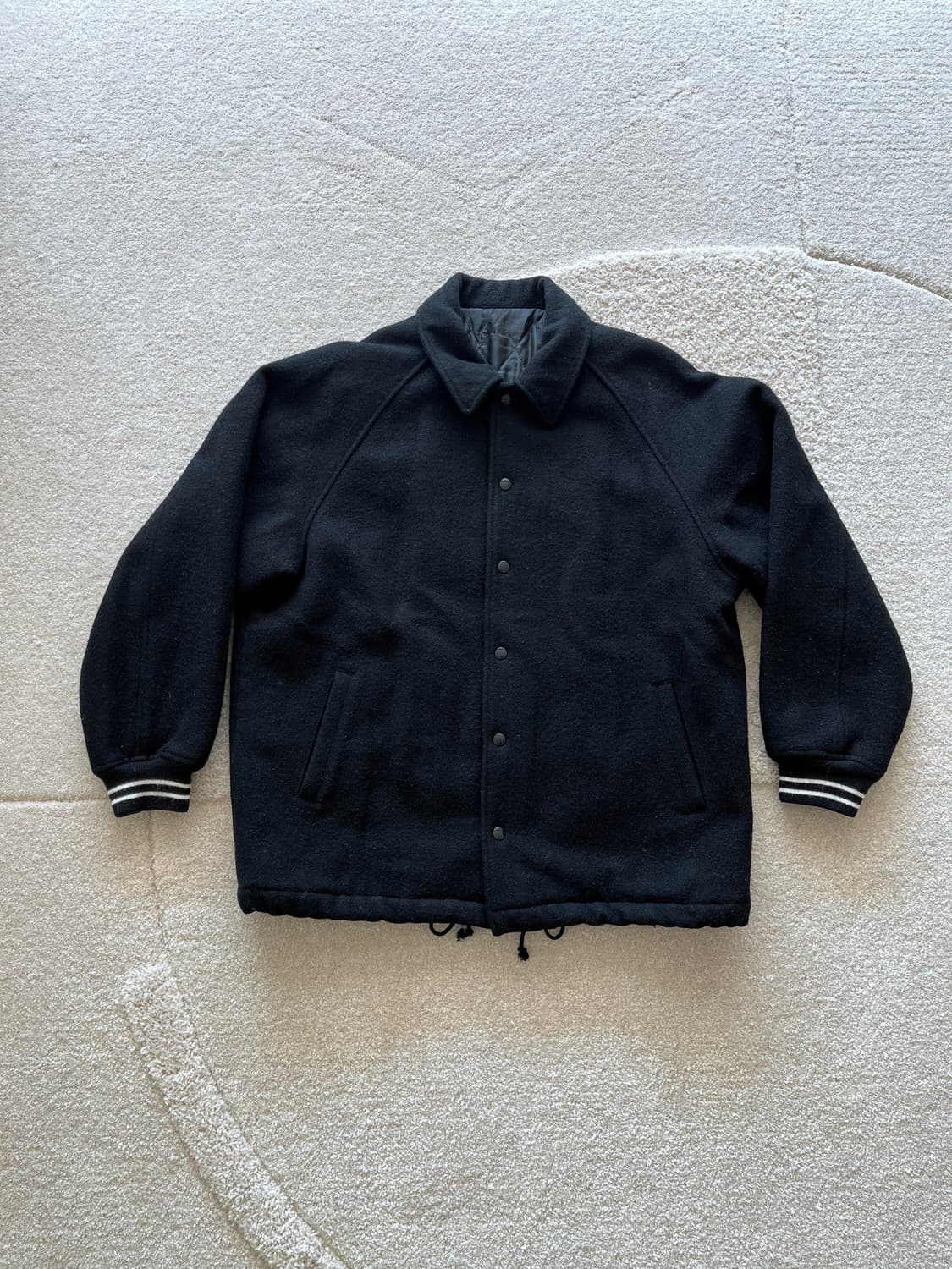 VAN JAC 퀄팅 울 봄버 자켓 (105-110) 상품이미지2