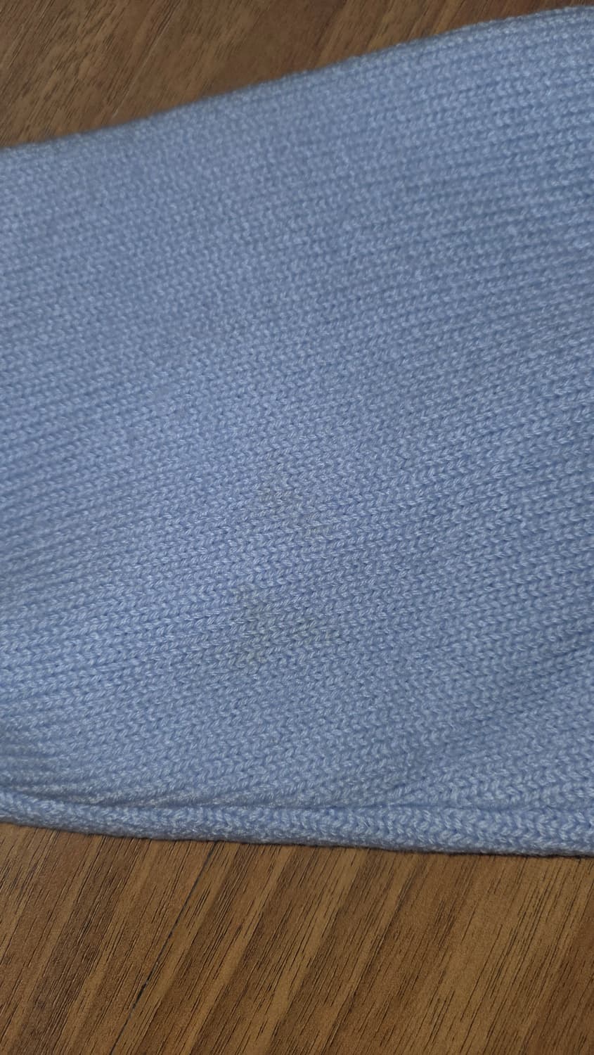 아미 빅하트 로고 터틀넥 니트 스카이블루 상품이미지7