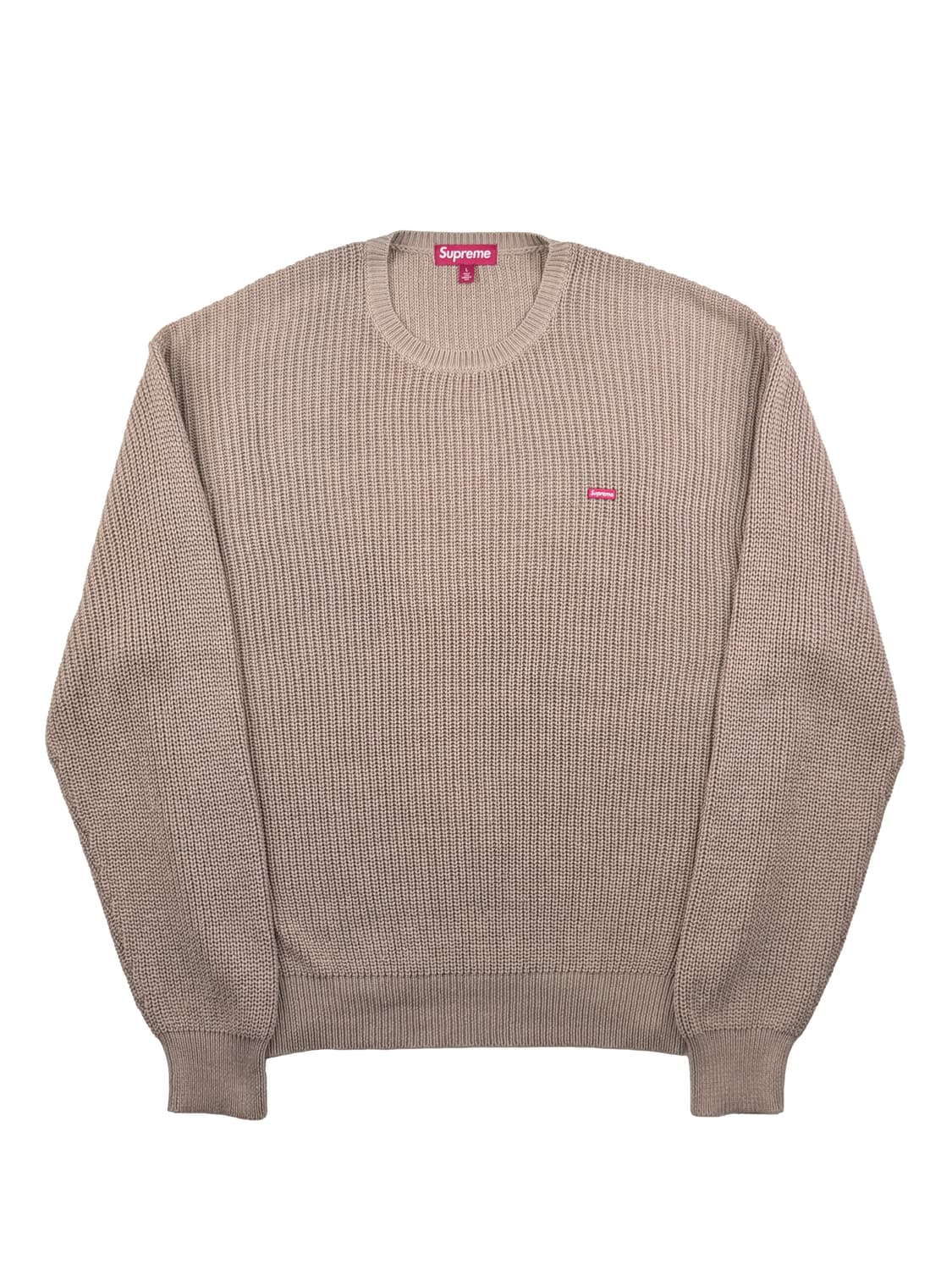 슈프림 스몰 박스 립드 스웨터 탄 상품이미지1