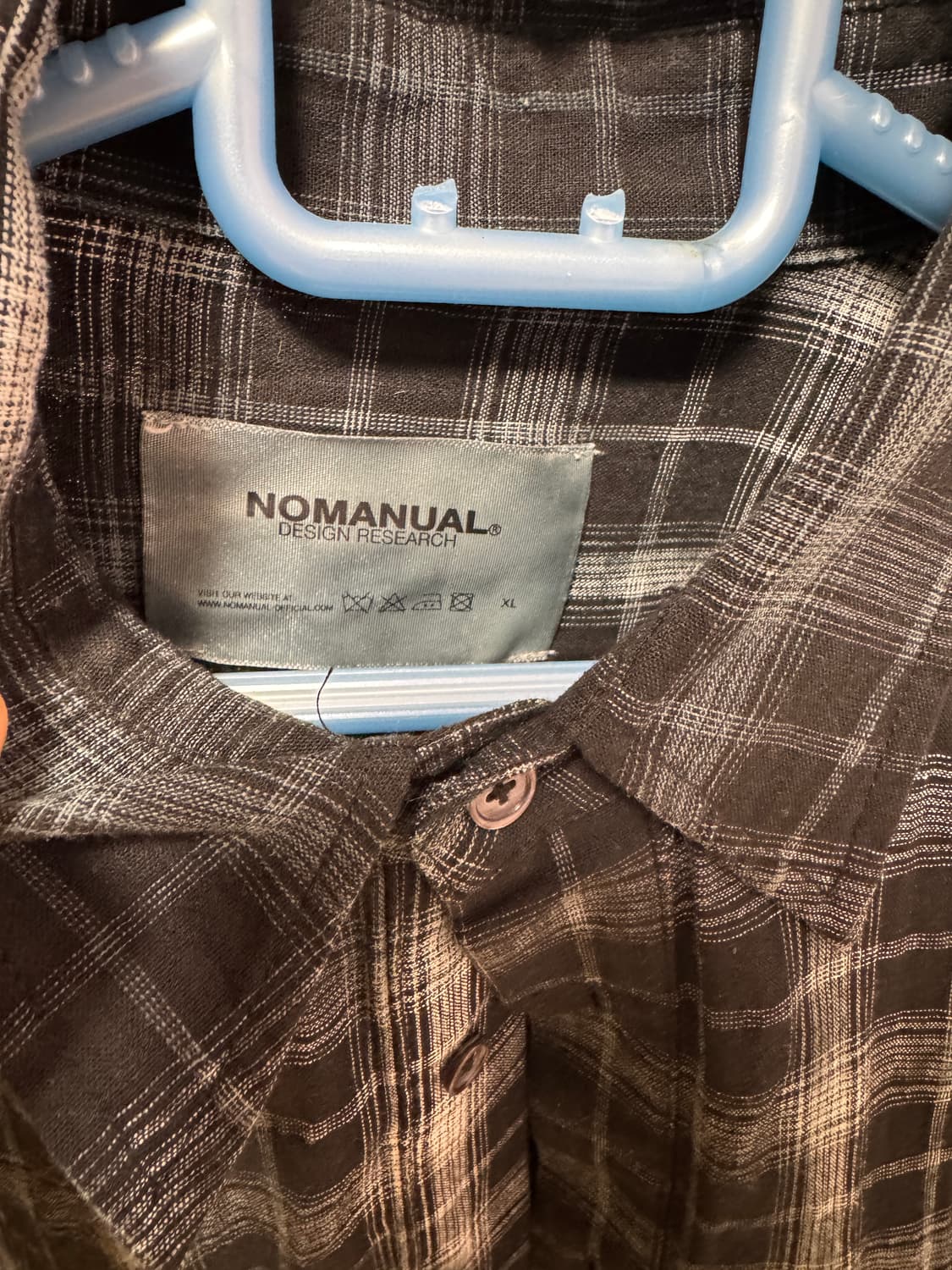 노매뉴얼 체크셔츠 상품이미지4