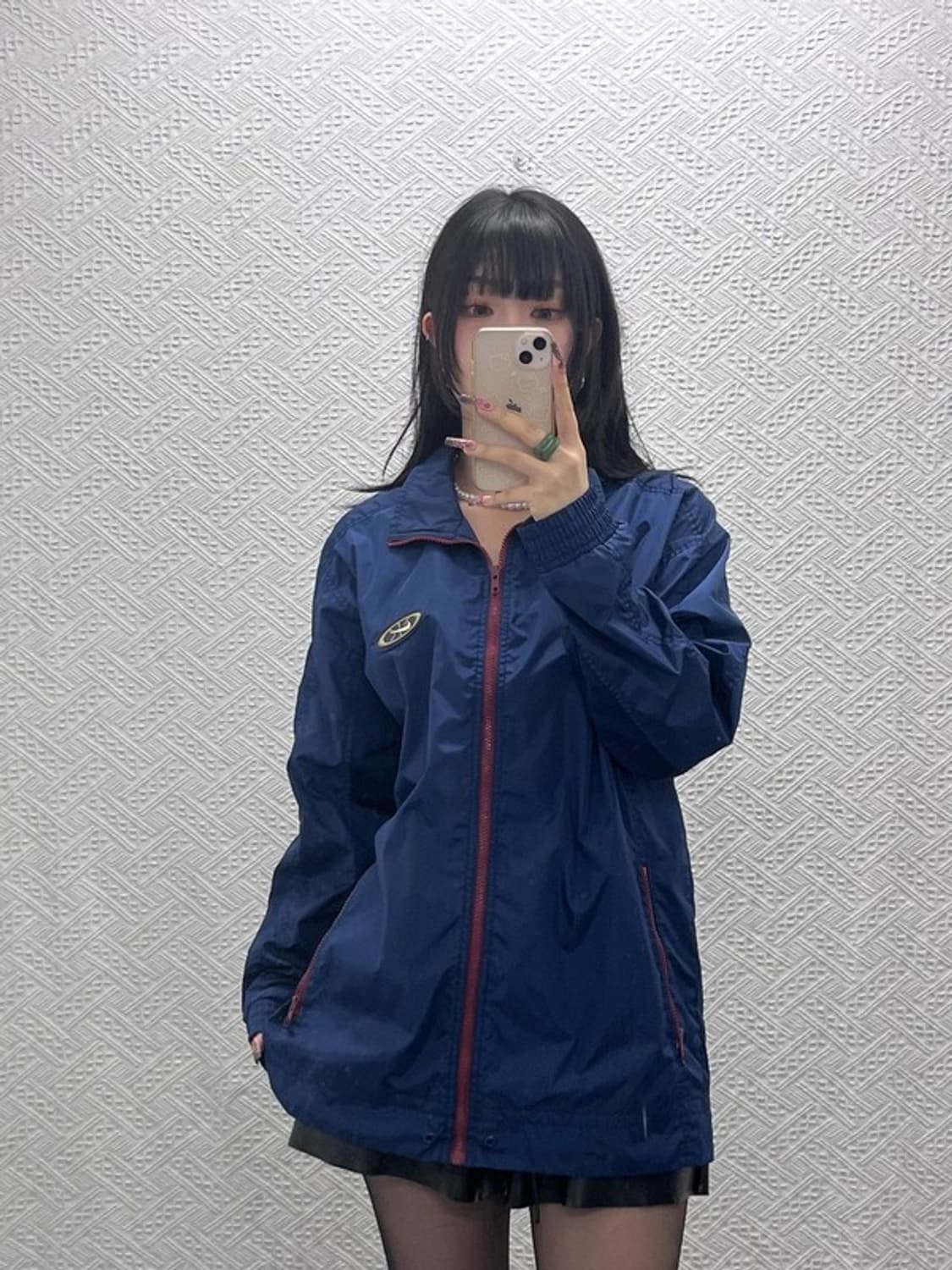 나이키 올드스쿨 레트로 00's 바람막이 자켓 M C11668 상품이미지2