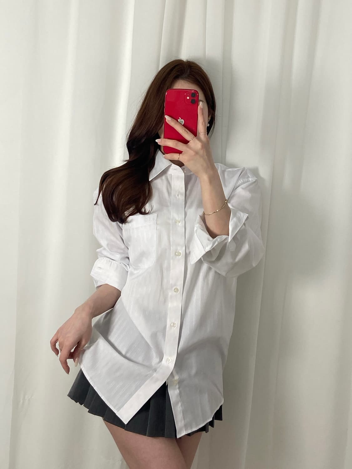 발렌시아가 BB로고 셔츠 상품이미지4