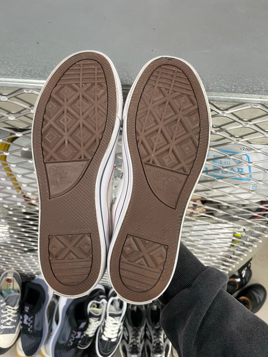 컨버스 올스타 화이트 로우 275 상품이미지6